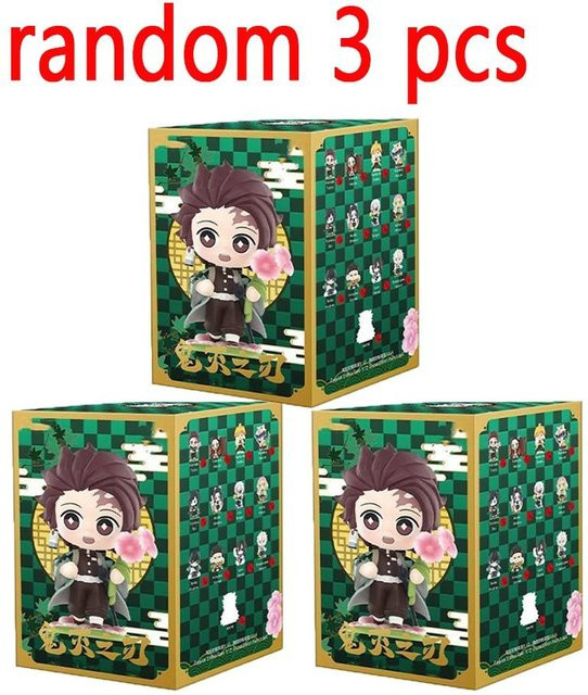 Yiran toy 1 Kimetsu no Yaiba Tanjiro Kamado Nezuko Figur, Blind Box, ab 14 Jahren - Bild 1