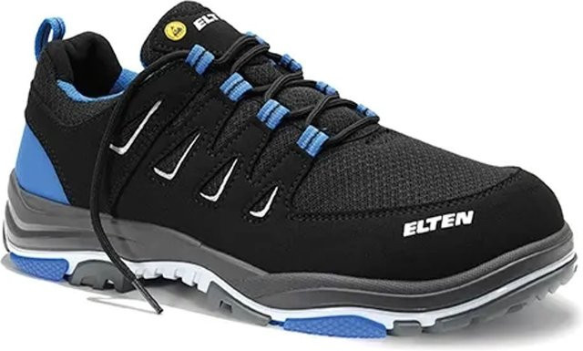Elten Sicherheitshalbschuh William Blue Low ESD S1P Typ 2 in Blau und Schwarz, Größe 43 - Bild 1