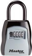 MASTER LOCK 5400D Zahlenschloss mit 4-stelliger Kombination in Schwarz und Grau - Bild 1