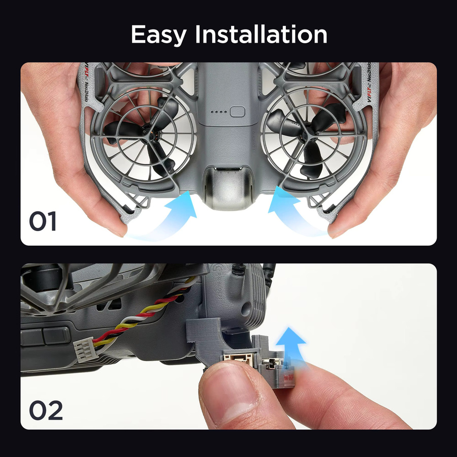 VIFLY Neo2Halo LED-Lichtstreifen für DJI Neo 2 - Bild 5