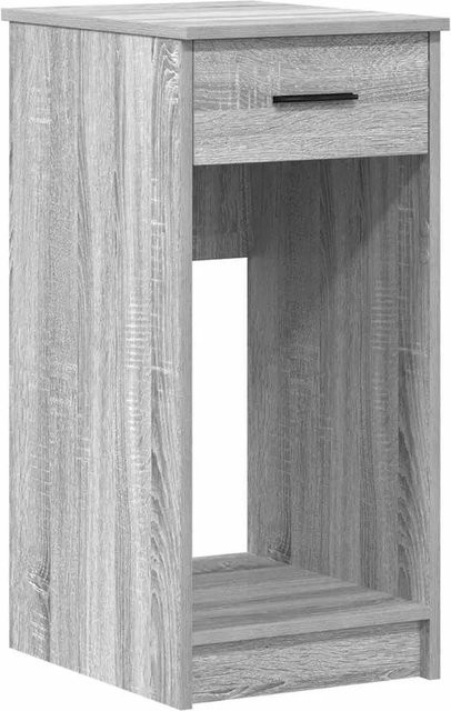 vidaXL Computerschrank mit Schublade in Grau Sonoma, B/T/H: 35 x 45 x 77 cm - Bild 1