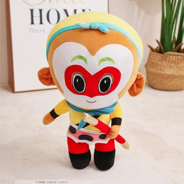 Yiran toy Sun Wukong Plüschpuppe, Affenkönig, Plüschtier, 70cm, ab 14 Jahren - Bild 1