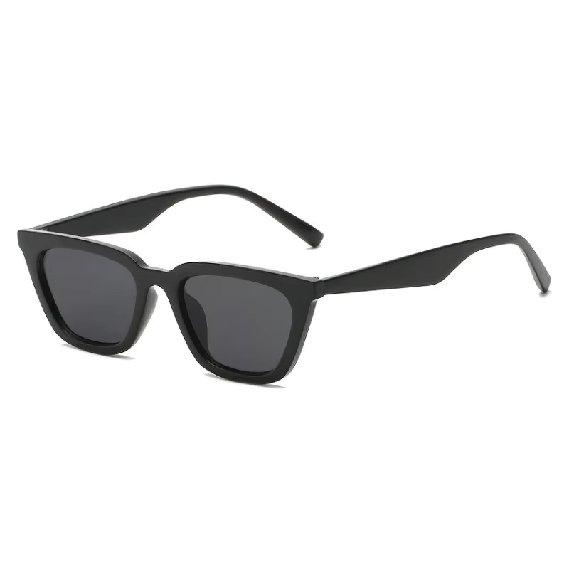 ERIKOLE Cat-Eye-Sonnenbrille, Vollrand, Kunststoff, Schwarz, Damen - Bild 4