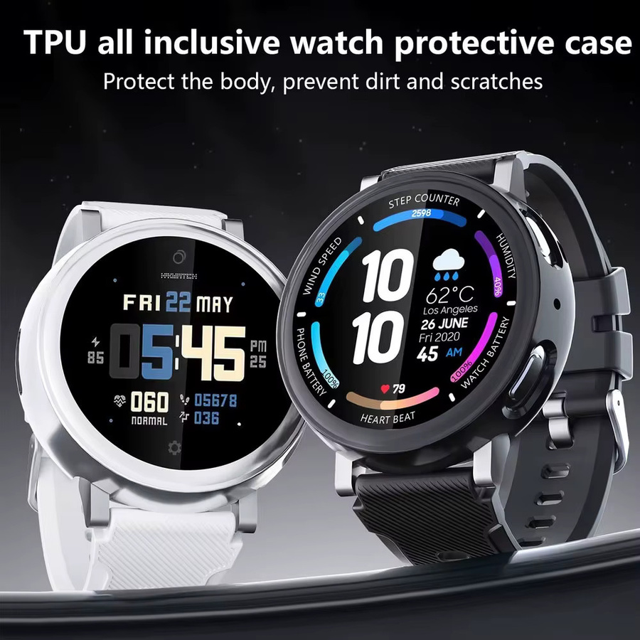 Amazfit Schutzhülle TPU, Schwarz, Uhrenzubehör - Bild 5