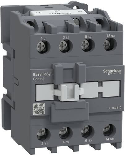 Schneider Electric LC1E3810B7 Leistungsschütz in Grau - Bild 1
