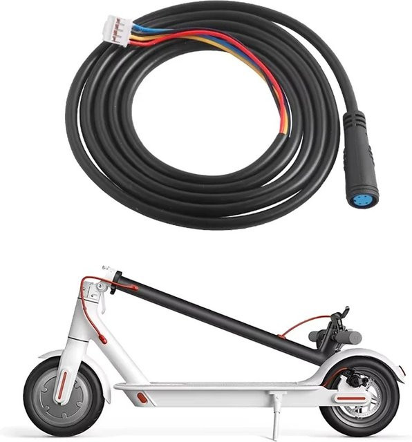 Dashboard Controller Kabel für Xiaomi Mi M365 1S Pro Pro2 MI3 Elektrischer Roller Datenleitung und Platine in Schwarz und Grau - Bild 1