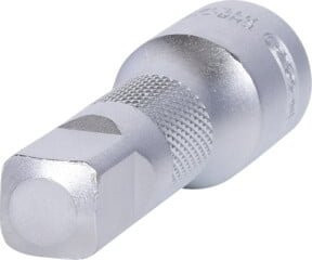 KS Tools 1/2 Zoll Verlängerung aus Chrom-Vanadium in Silber, Länge: 75 mm - Bild 1