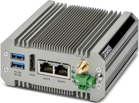 Phoenix Contact BL2 BPC 1541S-4/64-W10 Desktop PC mit Intel Prozessor und Windows, Silber - Bild 1