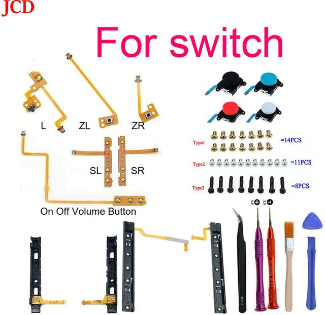 JCD Flexkabel für Nintendo Switch Schulter- und Trigger-Tasten Links und Rechts - Bild 1