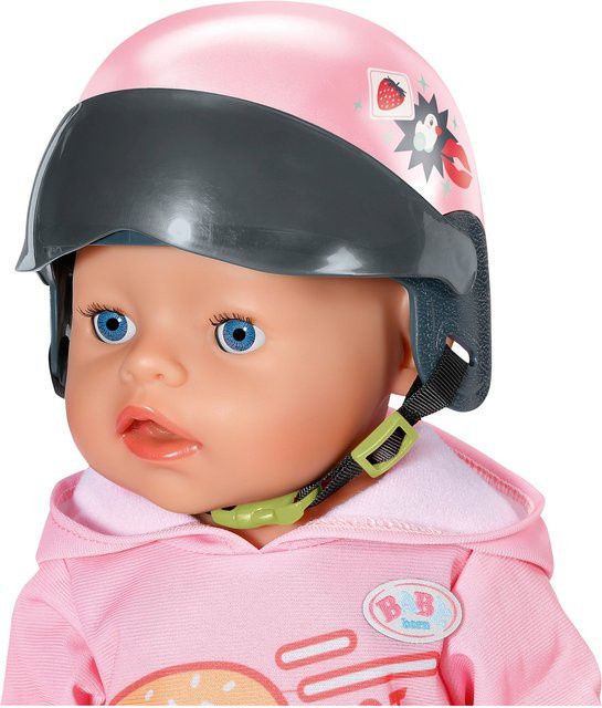 Zapf Creation BABY born Scooter Helm Puppenzubehör pink - Bild 2