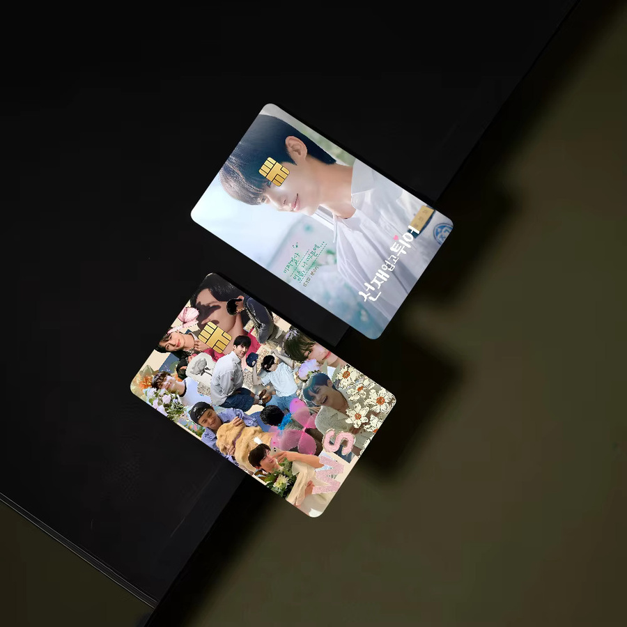 Anime Cartoon Bär Skin Aufkleber für Kreditkarten und Debitkarten im Design von Byeon Wooseok - Bild 2