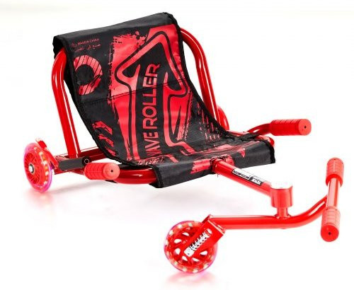 VEVOR Ride on Scooter Twist Car Kid Wiggle Car ab 4 Jahren, Rot - Bild 1
