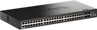 D-Link DGS-1530-52/E Smart Managed Gigabit Switch mit 52 Ports in Schwarz - Bild 1