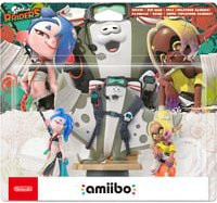 Nintendo Splatoon Raiders amiibo Dreierpack mit Mako, Muri und Mantaro Spielfiguren - Bild 1