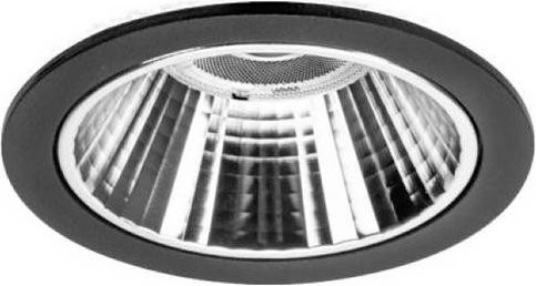 Brumberg LED-Einbauleuchte 41612185DA, rund, dimmbar, Silber/Transparent - Bild 1