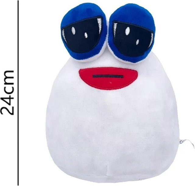 Kidsly Pou Plüsch Spielzeug, blau, 22cm - Bild 1