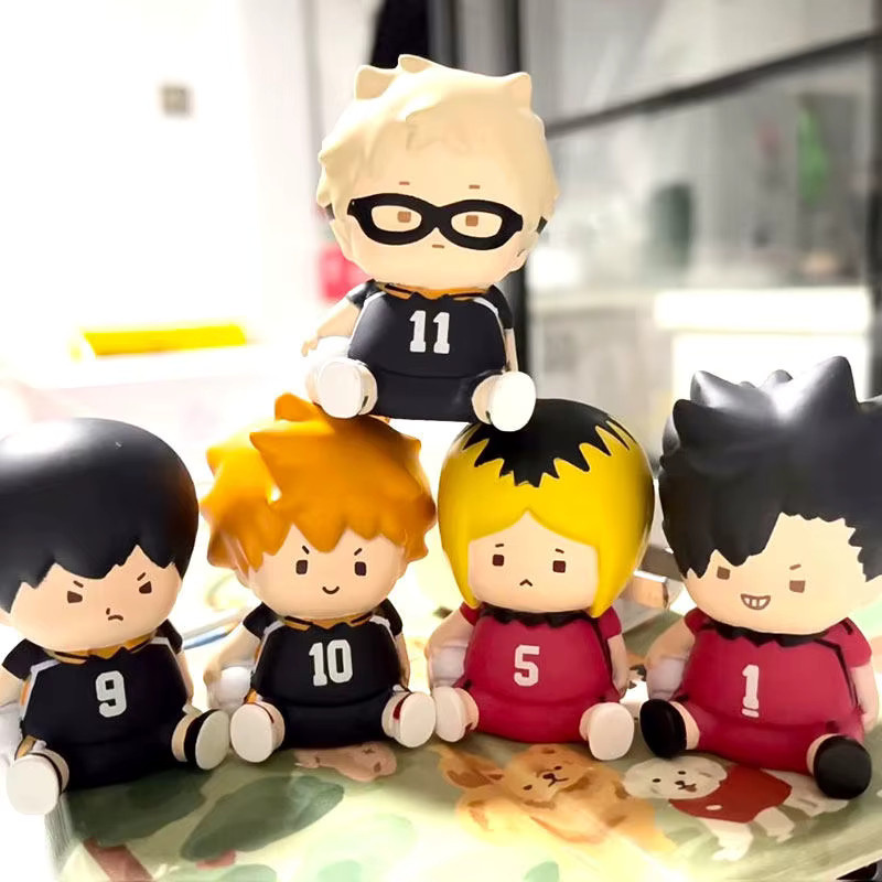 Bandai Volleyball-Jugend-Spieler Figuren, Actionfiguren, 5-teiliges Set, ab 12 Jahren - Bild 2