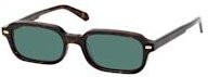 Gast VOCE Sonnenbrille, Vollrand, rectangular, Kunststoff, Unisex, brown green - Bild 1