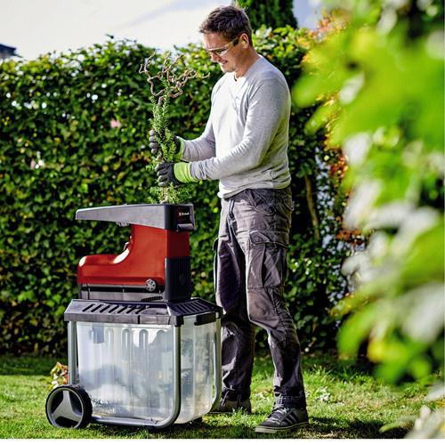 Einhell Elektro-Leisehäcksler GC-RS 60 CB in Schwarz mit 2800W - Bild 3