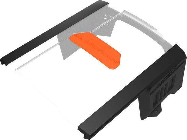 YARD FORCE Mähroboter-Garage AR SH02-EU in Schwarz-transparent zum Schutz vor Regen und Sonne - Bild 1