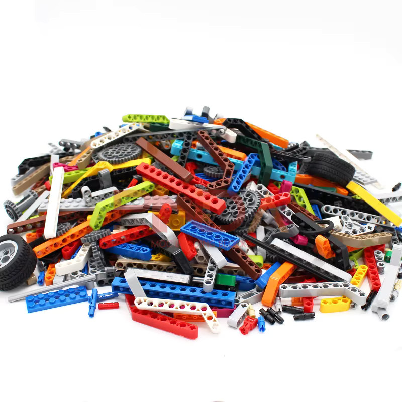 jile Bausteine Zubehör, technische Teile, Bunt / Mehrfarbig, Kunststoff - Bild 3
