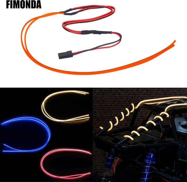 FIMONDA LED-Lichtleiste, Dekorationsteile, rot, blau, orange - Bild 1