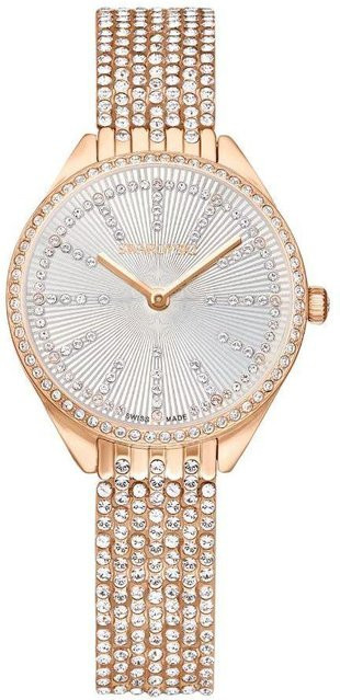Swarovski Armbanduhr, Quarz, Edelstahl, Weiß, Diamantbesetzt, Damen - Bild 1