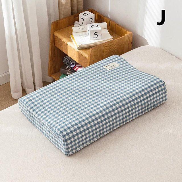 Yiran Furniture Baumwoll-Kissenbezug blau, B/T/H: 60 x 40 cm - Bild 1