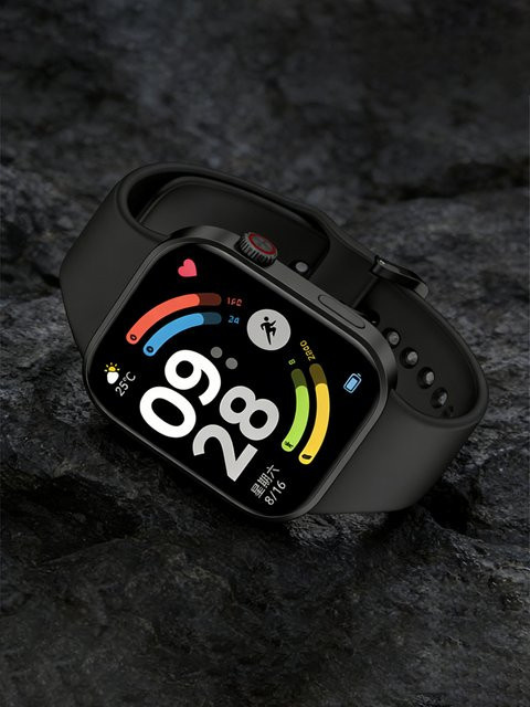 LCAPLE Uhrenarmband Silikon, Schwarz, Unisex - Bild 1
