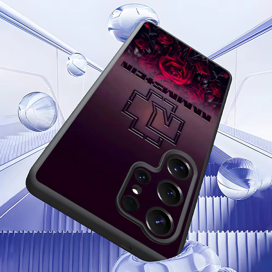 Rammstein ES Handyhülle für Samsung Galaxy S20 S21 S22 S23 S24 Serie FE Plus Ultra, Schwarz, Weiches TPU Material - Bild 4