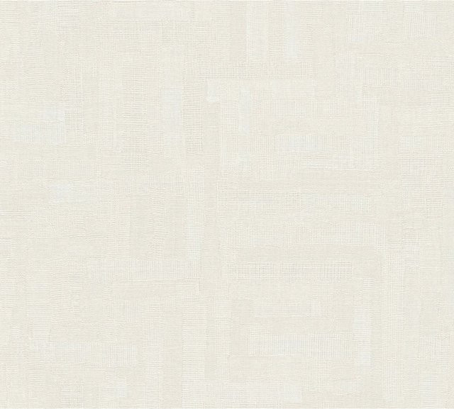 A.S. Création Vliestapete Holzblock Ethno in Creme-Weiß mit abstraktem Muster, Breite: 0,53 m, Länge: 10,05 m - Bild 1