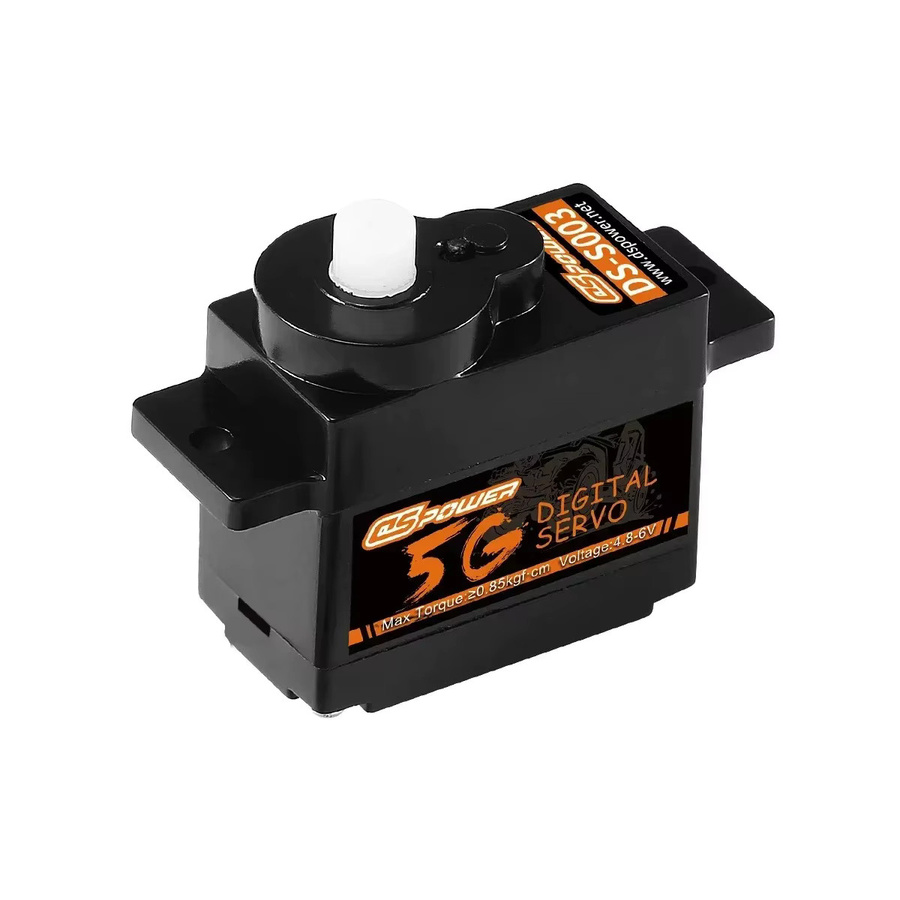 DSpower Micro Digital Servo, Metall/Kunststoff, 1:28, Zubehör - Bild 2