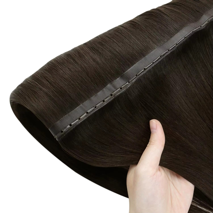 VeSunny Haarverlängerungen Balayage Genius, Echthaar, gerade, Mikroperlen - Bild 6