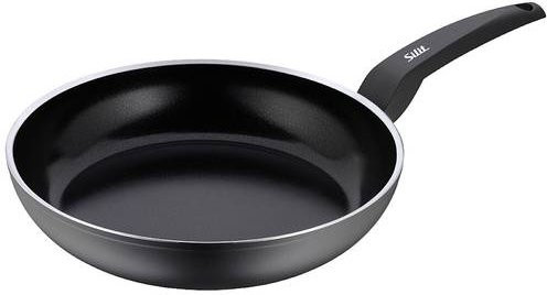 Silit Messino Stielpfanne aus Aluminium mit Keramikbeschichtung in Schwarz, Durchmesser: 28 cm - Bild 1
