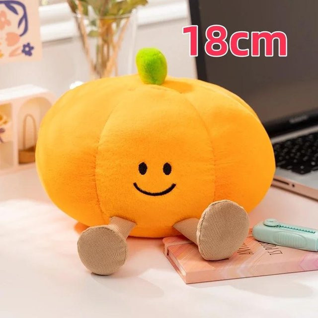 Yiran Health & Beauty Halloween Kürbis Geist Plüschtier, 18-30cm - Bild 1