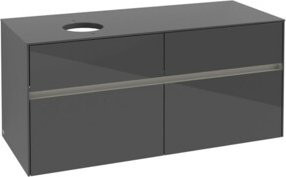 V&B Waschtischunterschrank Collaro mit LED-Beleuchtung, Breite: 120 cm, Tiefe: 54,8 cm, Höhe: 50 cm - Bild 1