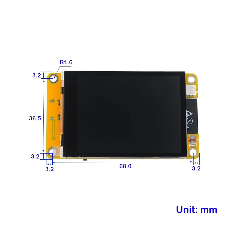 DIYmall ESP32-2432S024 Modul mit 2,4 Zoll Touchscreen, WiFi und Bluetooth, ILI9341 Treiber für Arduino IoT - Bild 1
