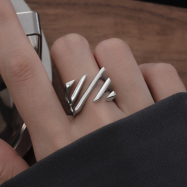 BF CLUB Ring, 925 Silber, Damen, geometrisch - Bild 1