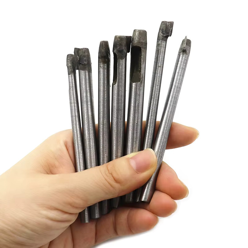 QJH Leder Carving Werkzeug Set zum Stanzen und Lochen von Gürteln in Silber - Bild 5