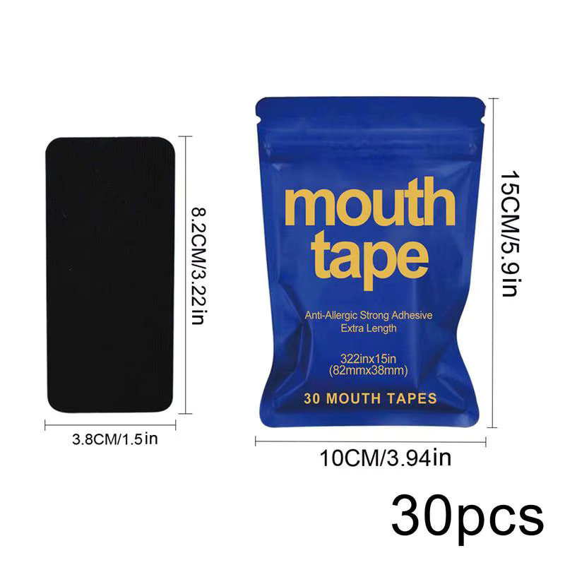 Mundband für die Nasenatmung, 30 Stück, Unisex - Bild 5