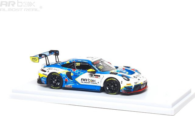 TSM MODEL AR BOX 1:64 992 GT3 Sepang / R B-Quik Metallic Yellow Livery, Druckguss-Modellauto, 1:64 - Bild 1
