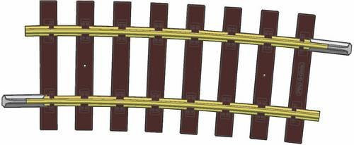 Piko Gleis Gebogenes Gleis 7.5 Grad Länge: 1564.6 mm