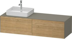 Duravit Waschtischunterschrank White Tulip in White, B/T: 160 x 55 cm - Bild 1
