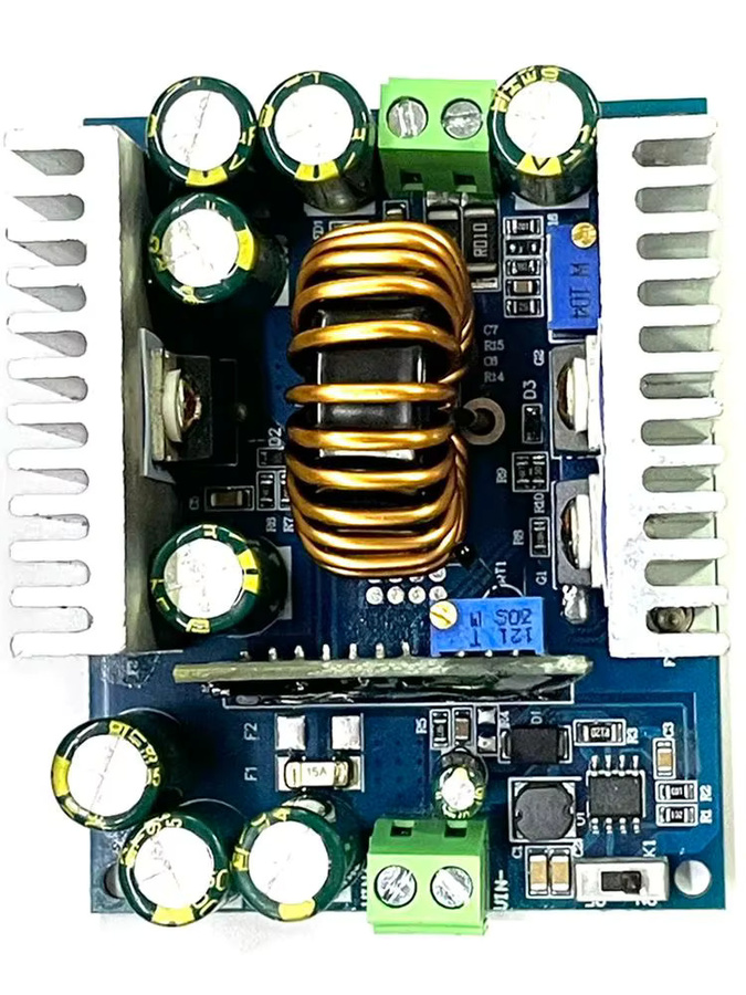 Gaqqee 500 W Step-Down-Leistungsmodul DC 12–95 V auf 1,5–90 V, 18 A Konstantspannung/Konstantstrom-Abwärtswandler als LED-Treiber, multicolour - Bild 3