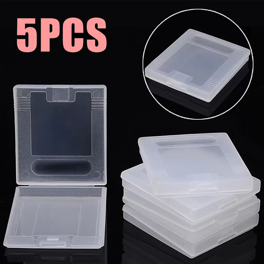 Schützende Plastik-Spielkassettenhülle für Nintendo Game Boy Color GBC, transparent, 1 oder 5 Stück - Bild 3