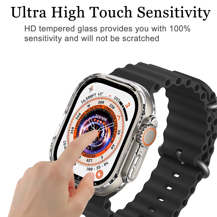Apple Watch Schutzhülle, transparent, TPU - Bild 3
