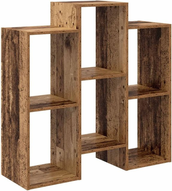 vidaXL Sideboard aus Altholz in Braun, modern und freistehend, B/T/H: 90 x 30 x 90 cm - Bild 1