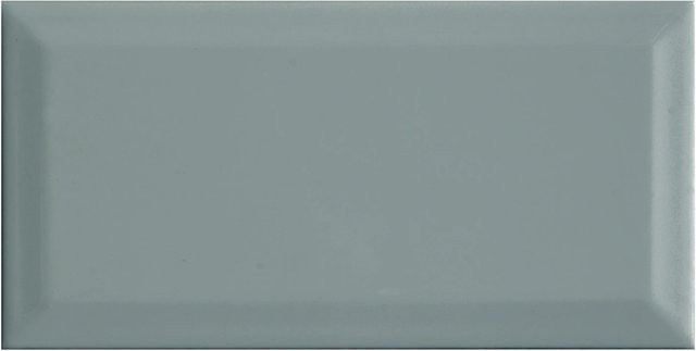 Wandfliese Metro Facette von UNITED TILE UND MOSAIC in Grau glänzend glasiert, B: 20 cm, H: 10 cm - Bild 1