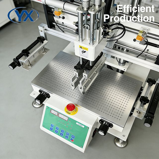 YXING Pick-and-Place-Maschine YX3050 SMT Siebdruck-Lötpastendrucker Produktionslinie für LED-Lampen in Silber - Bild 1