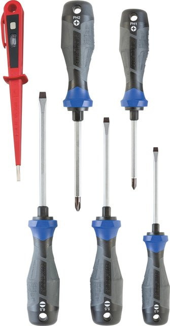 LUX-TOOLS Professional Schraubendrehersatz 6-teilig in Multicolour - Bild 1